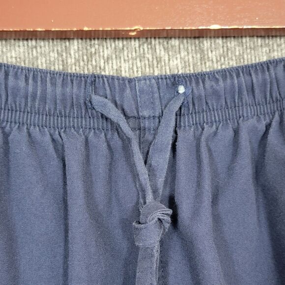 Dagacci Scrub Pants Womens XL Blue Elastic Waist Drawstring Medical Nursing - Picture 5 of 13